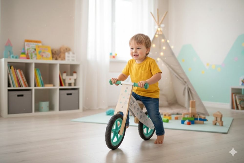 Біговел Kinderkraft Runner деревяний