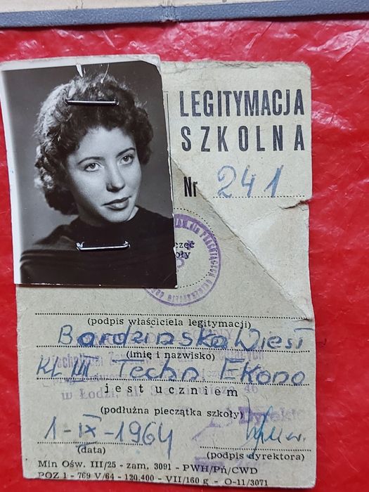 Stare dokumenty 2 sztuki 1953/1964