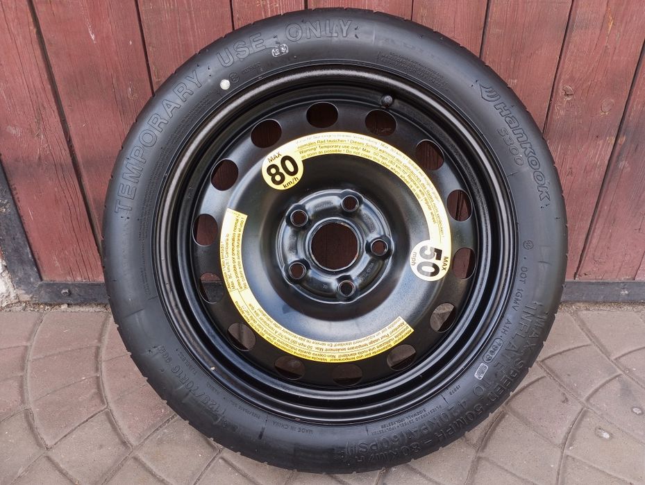 Koło Dojazdowe 16" 5x112 VW Golf Touran Audi A3 Seat Leon Skoda Octavi