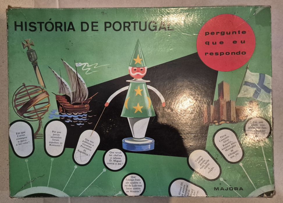 Jogo antigo da Majora  - História de Portugal