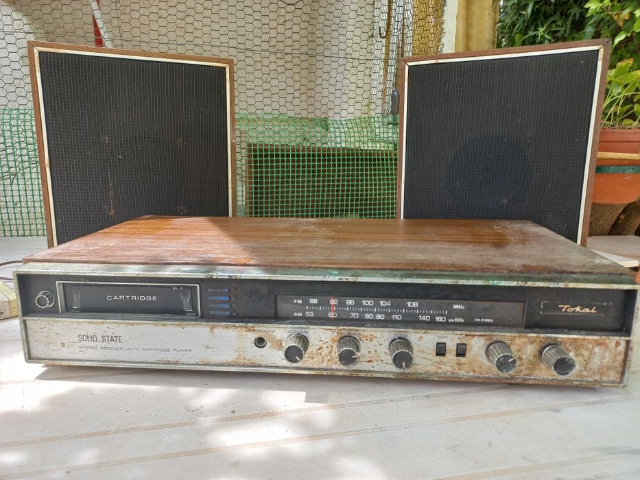 Aparelho Leitor tokai de cartuchos stereo 8