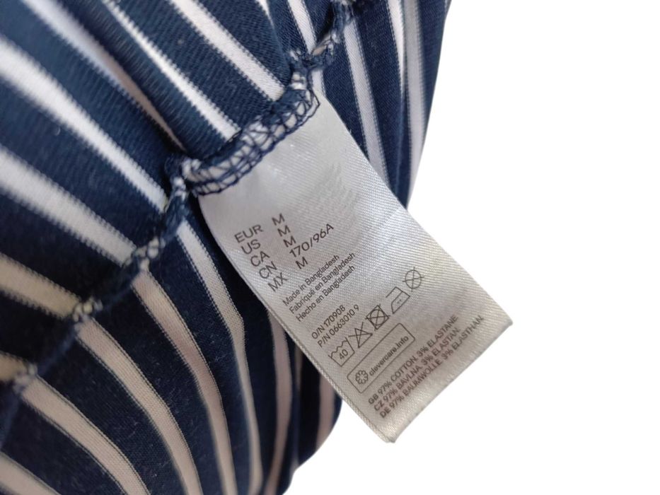Майка для годування H&M Mama  М темносиня в білу смужку