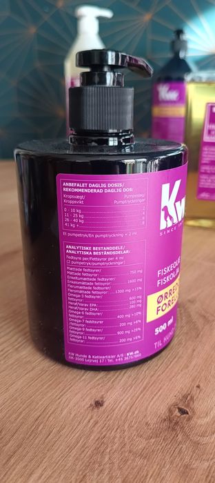 KW olej z pstrąga tęczowego 500ml suplement diety
