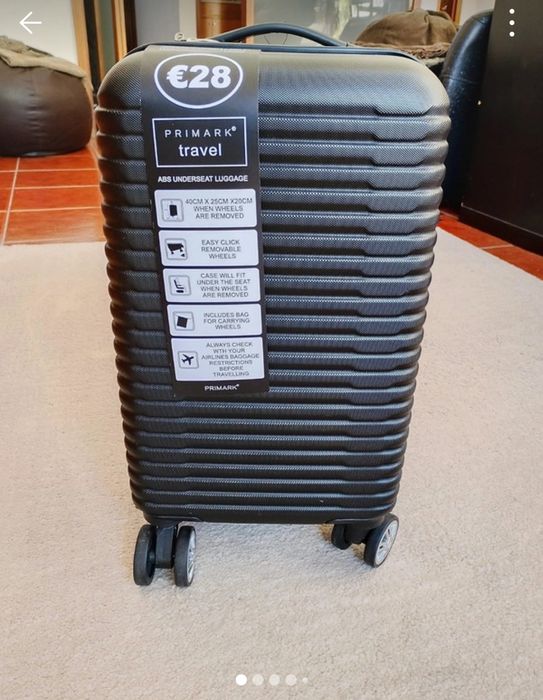 Mala de cabine com rodas removíveis