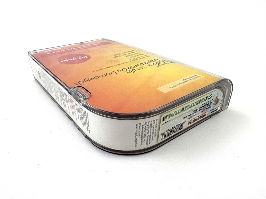Microsoft Office 2007 PL BOX Edycja Specjalna - Oryginalny Box CD Kod