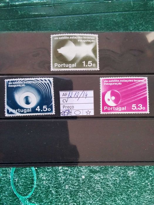 1974 Inauguração Das Estações Terrenas Via Satélite MNH **