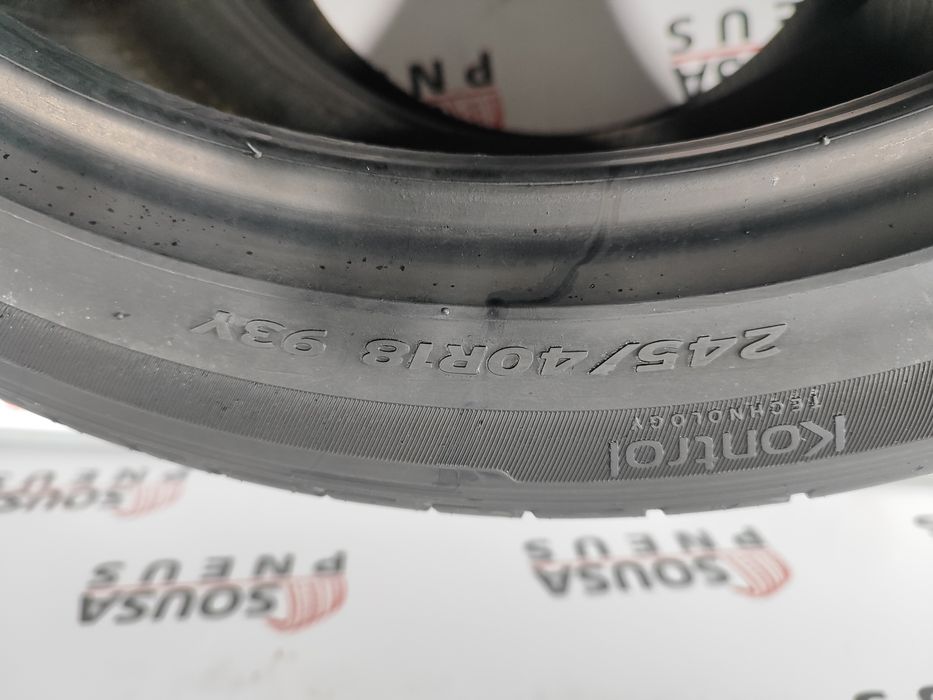 150 Euros 2 pneus 245-40R18 93Y Hankook - Oferta dos Portes