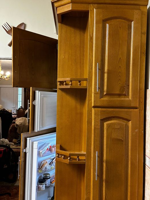 Móvel madeira de castanho. Multifunções