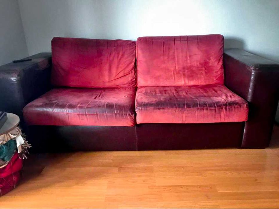 Sofás 3 pessoas + 2 pessoas (usados)