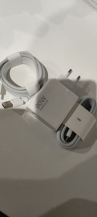 Szybka ładowarka do Xiaomi + 2 kable ( USB - USB c 2m )