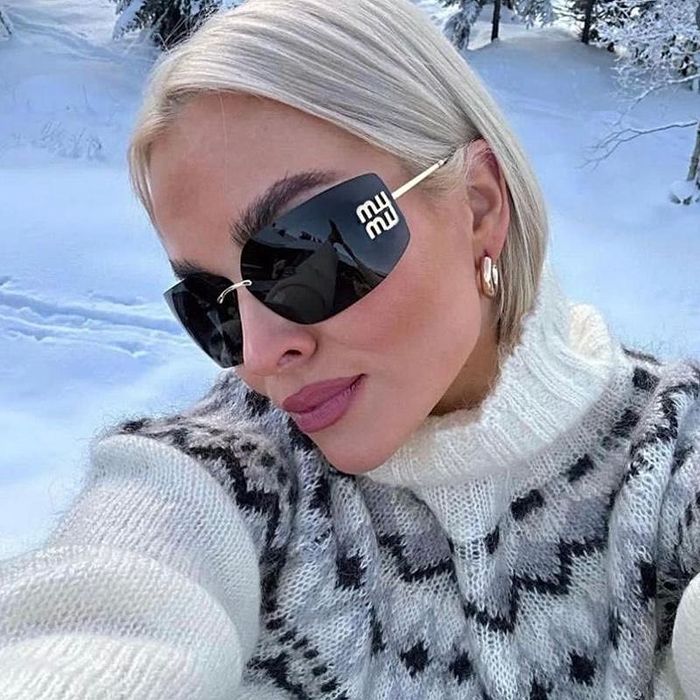 Очки в стиле известного бренда