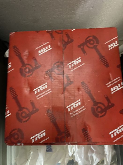 Discos travão da frente Trw