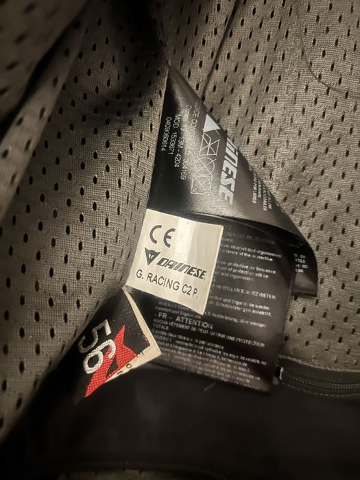 Casaco mota Dainese Racing C 2 P ( XL )