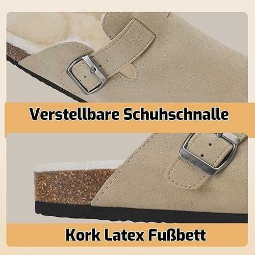 Ocieplane klapki, chodaki, kapcie