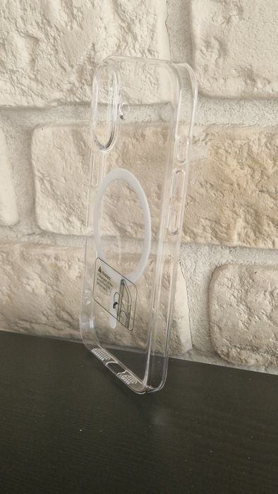 Transparent Slim Magsafe Case do Iphone 17 white