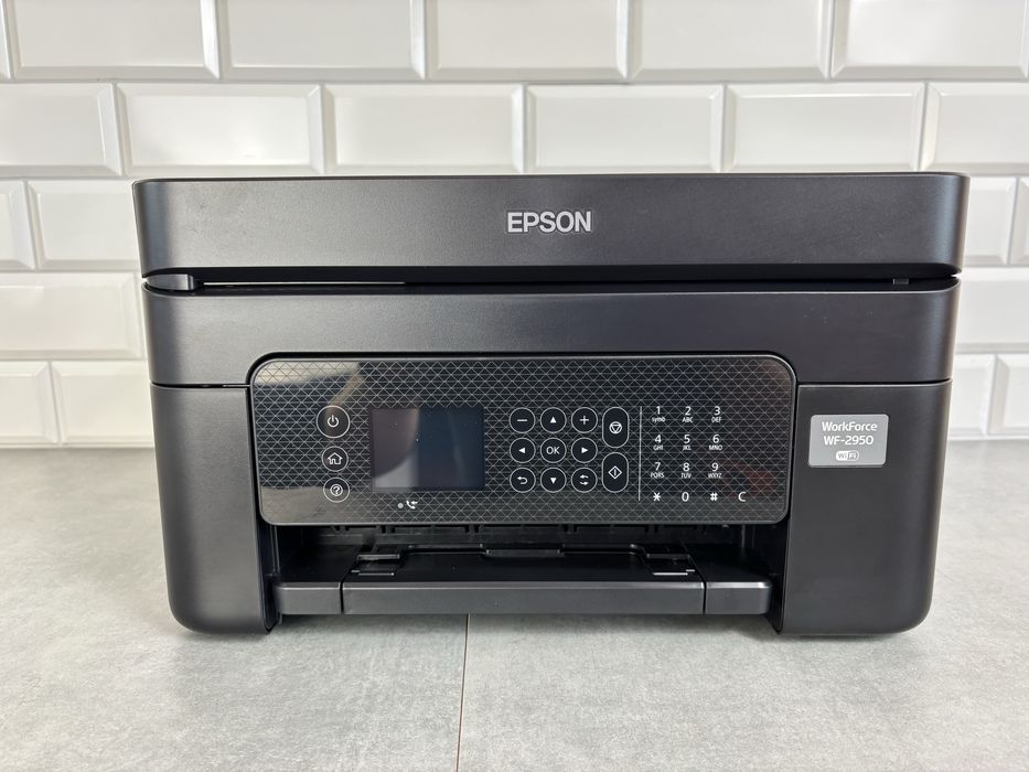Drukarka  Epson WorkForce WF-2950 + 4 nowe tusze XL WiFi skaner