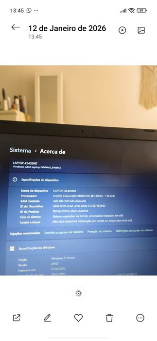 VivoBook ASUS Laptop E406MAS_E406MA