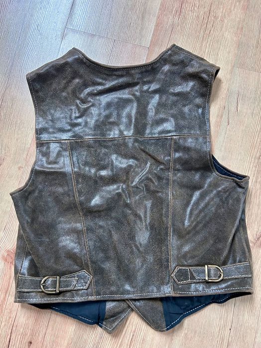 Obniżka Kamizelka skórzana nieużywana Żywiec