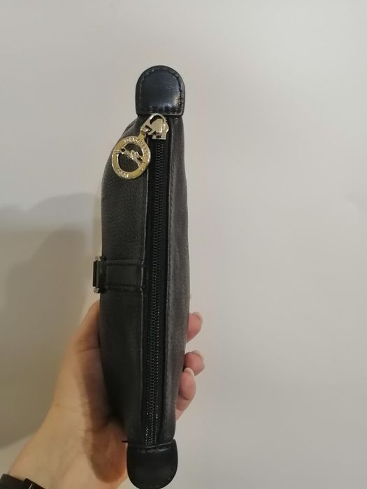 Longchamp оригінал шкіряна косметичка сумочка