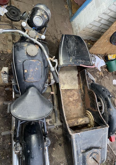 Мотоцикл Днепр МТ 9, К 650, 1971 год