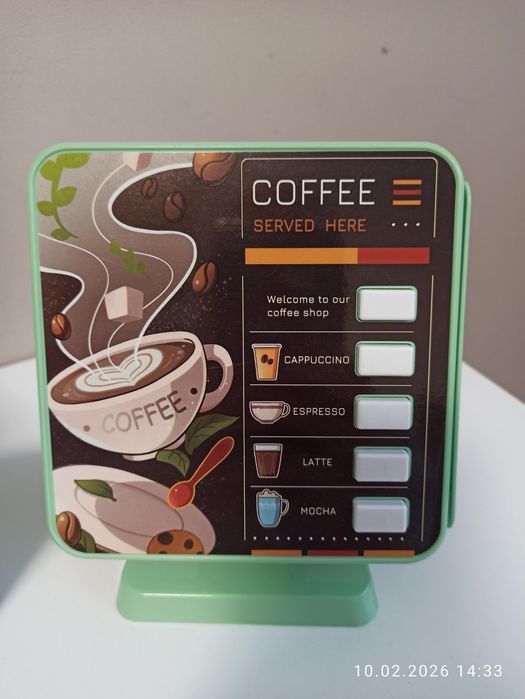 Іграшковий набір кав'ярня з підсвіткою звук світло