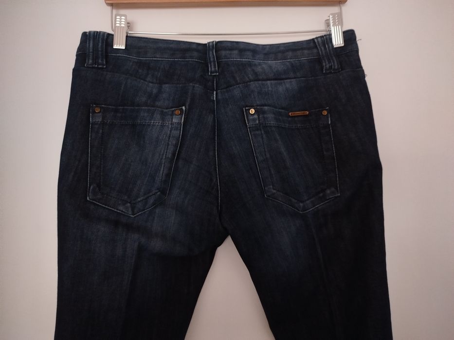 Calça de Ganga Cintura Baixa