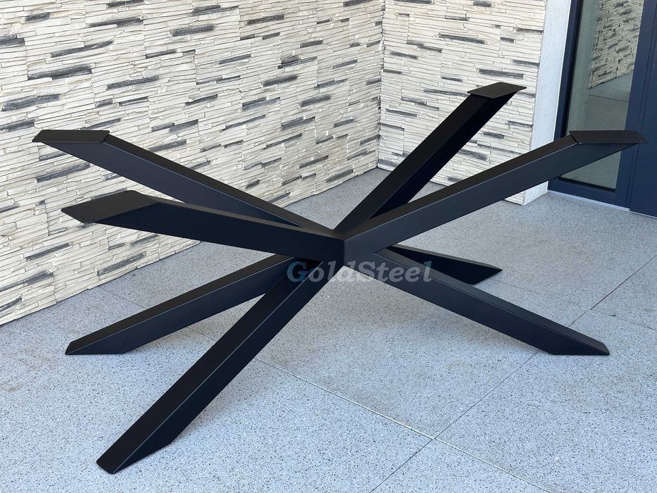 Nogi do stołu - stół pająk podstawa metalowa loft stelaż noga 170x80cm