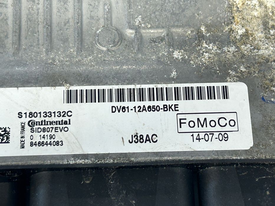 ford transit connect mk2 1,6tdci komputer sterownik silnika dv61-12a650-bke