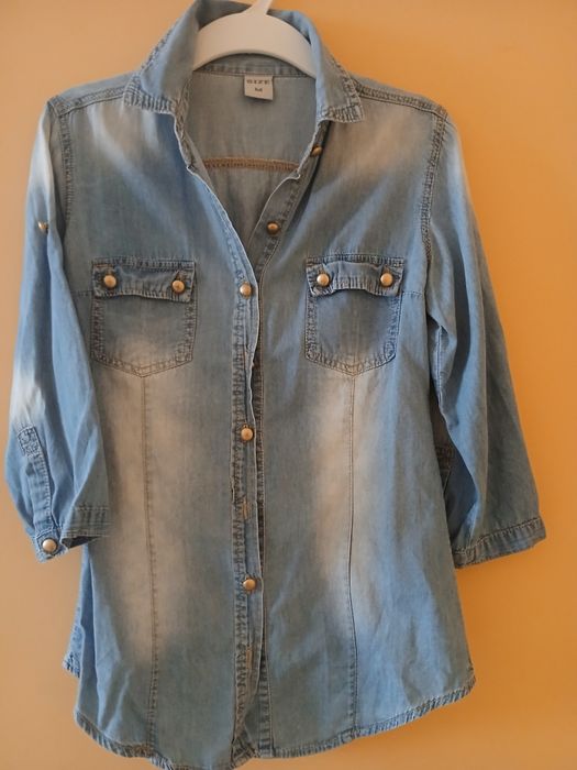 Dzinsowa  koszula