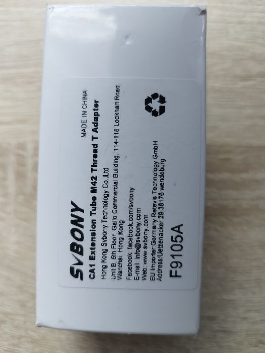 Adapter do kamery teleskopowej Canon