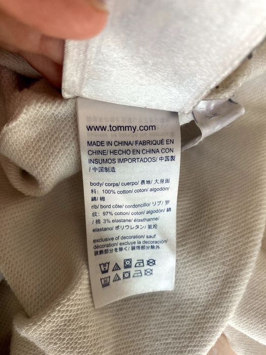 Sweat-shirt manga curta Tommy Hilfiger