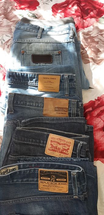 Sprzedam oryginalne jeans 8 par zaproponuj cenę