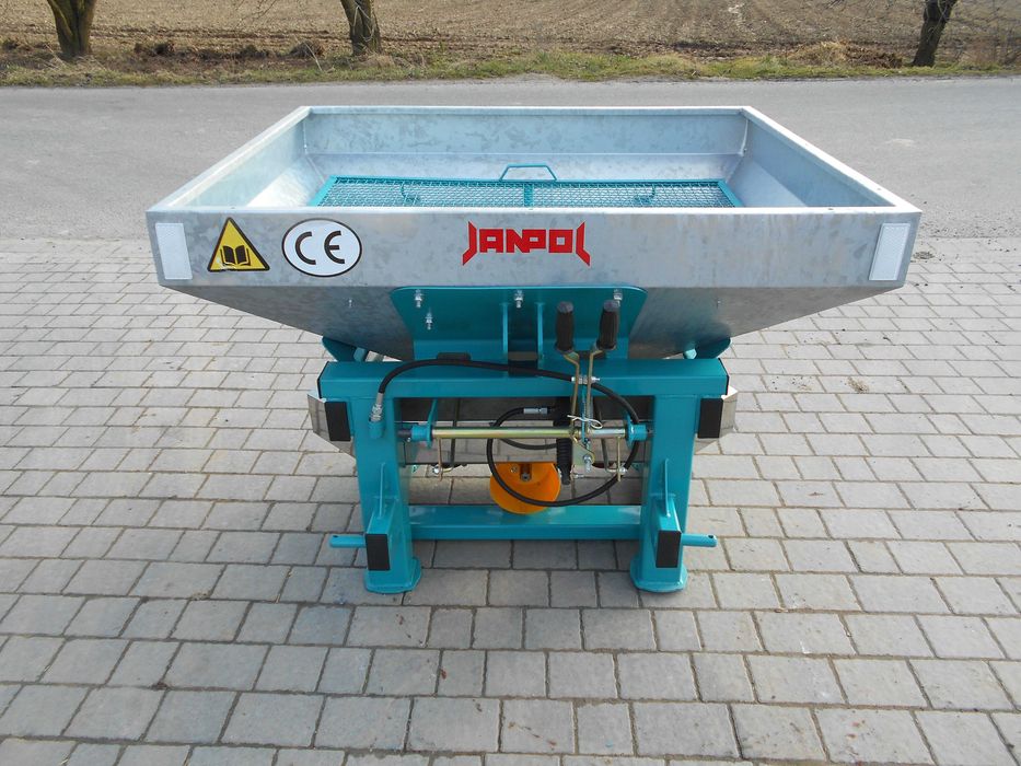 Rozsiewacz nawozów 600 - 1200l HYDRAULICZNY malowany/ocynk OD RĘKI
