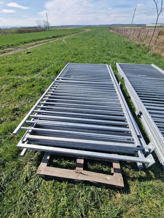 Solidne ogrodzenie ocynk – bramy + przęsła