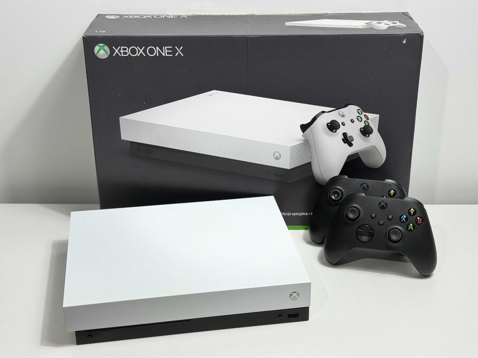 Konsola Xbox One X 1TB | 2 x PAD | Komplet | GWARANCJA | ODNOWIONA