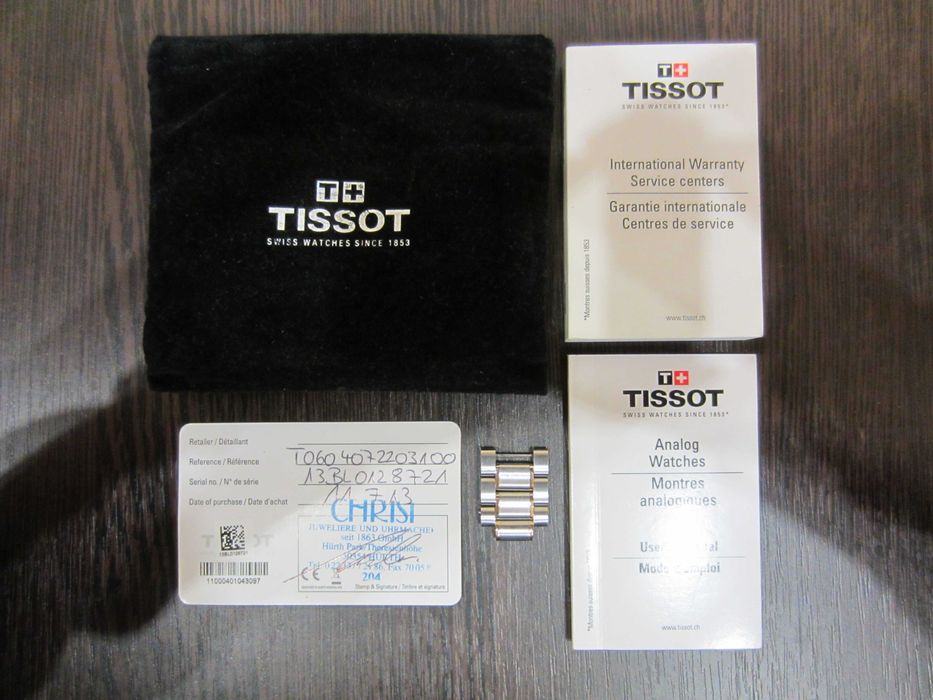 Годинник Tissot T-Tempo Automatic T060.407.22.031.00