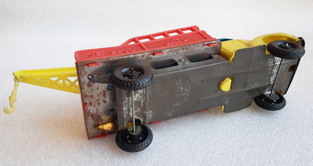 Antigo Brinquedo Plástico ~ " Camião Reboque da JATO " ~ Anos 60