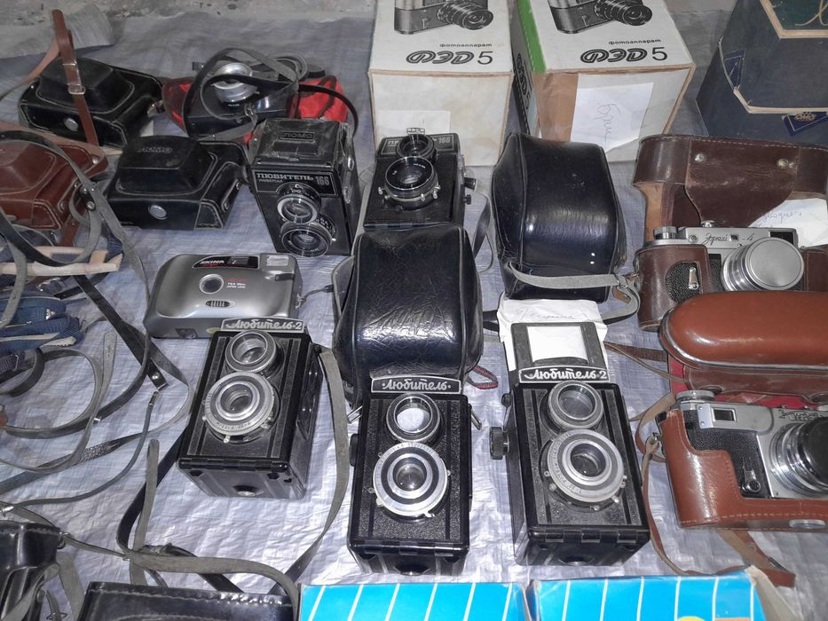 Лот фототехніки радянської та зарубіжної, 1950-2000 р.р.