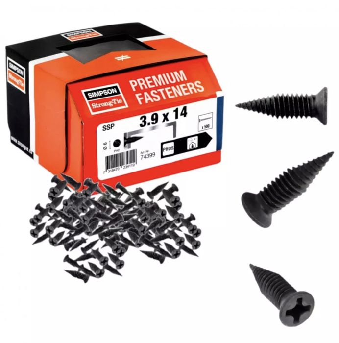 Саморізи SIMPSON для профілів 3,9х14мм 500шт