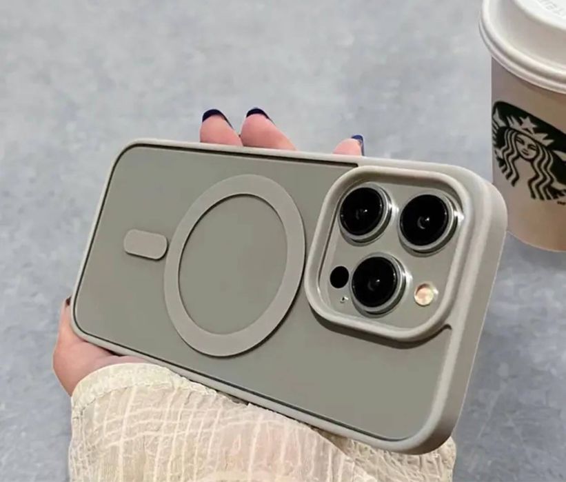 Магнітний матовий чохол MagSafe для iPhone 11 Pro Max / iPhone 13 Pro