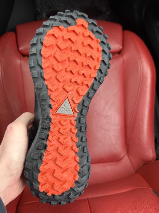 (ОПЛАТА ПІСЛЯ ОГЛЯДУ)Nike Acg Mountain Fly Gore-tex Black Red Найк Асг