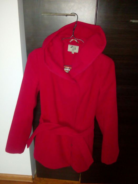Plaszcz 36 Szulista czerwony