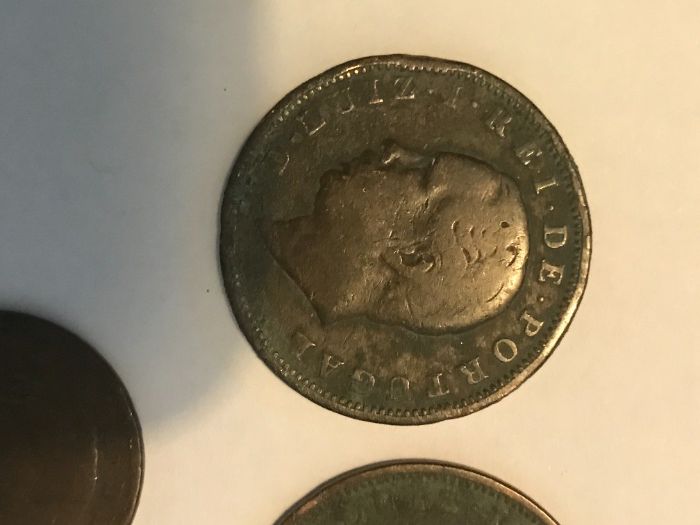 Moedas Reis antigas