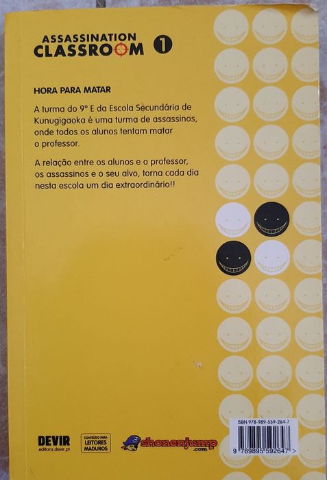 Livro- Assassination Classroom