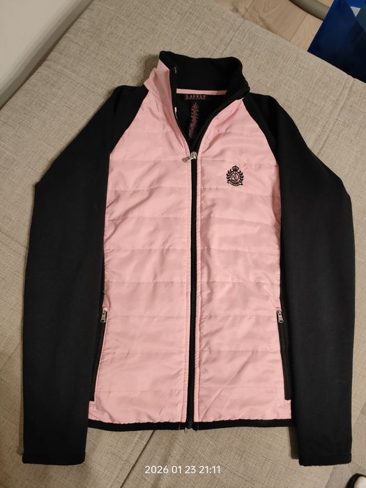 Bluza damska Ralph Lauren rozmiar S czarna z różem