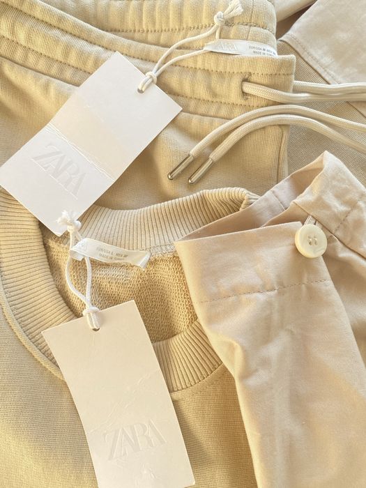 ZARA костюм жіночий беж