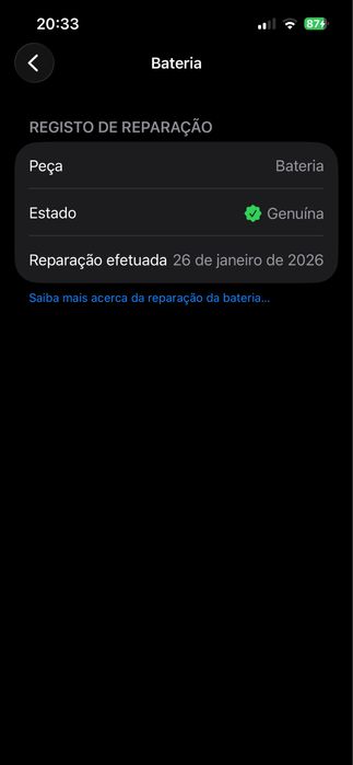 iphone 13 pro azul com bateria 100%