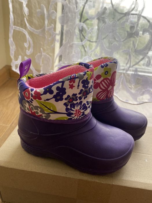 Резиновые сапоги для девочки