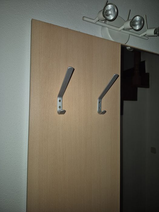 Móvel entrada com espelho e bengaleiro