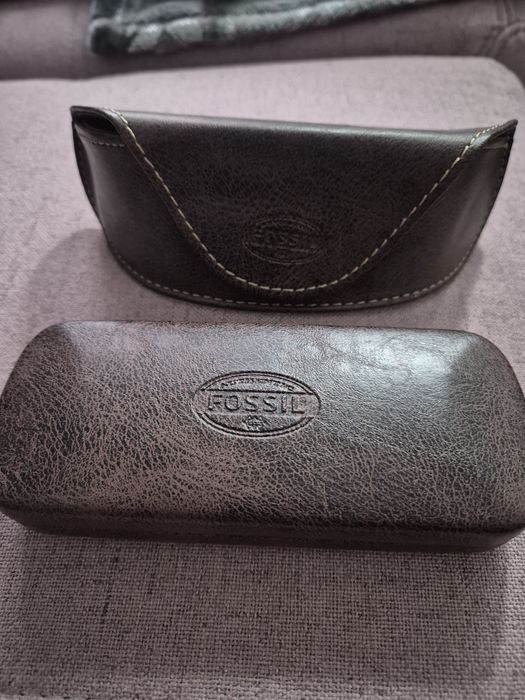FOSSIL ORYGINALNE 2X etui do okularow meskie